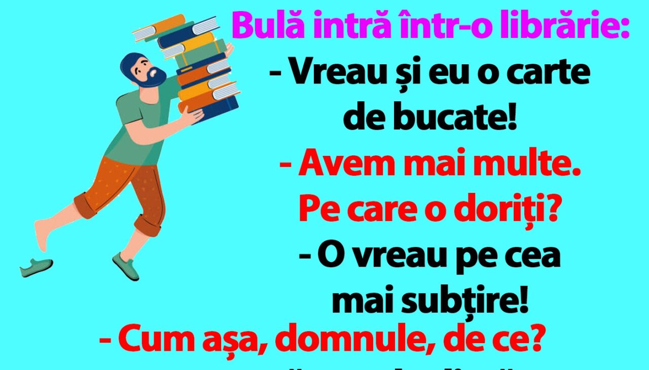 BANC | Bulă și cartea de bucate