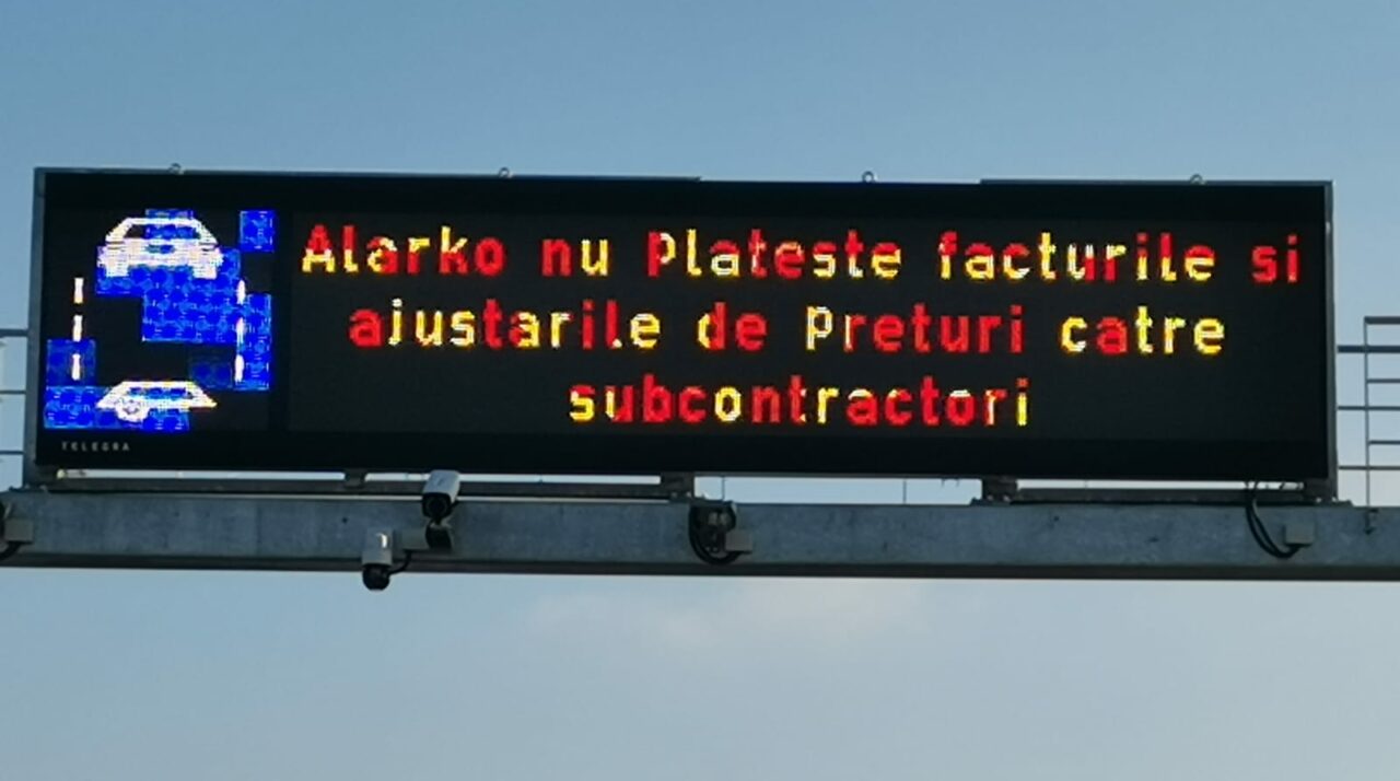 EXCLUSIV | Mesaj-surpriză pentru antreprenorul de pe A0 Sud: „Alarko nu plătește facturile și ajustările de prețuri către subcontractori”