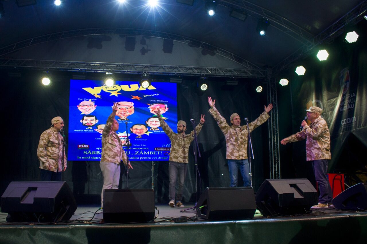 Grupul VOUĂ, spectacol-eveniment la sfârșit de an: „Sărbători cu… zâmbet”