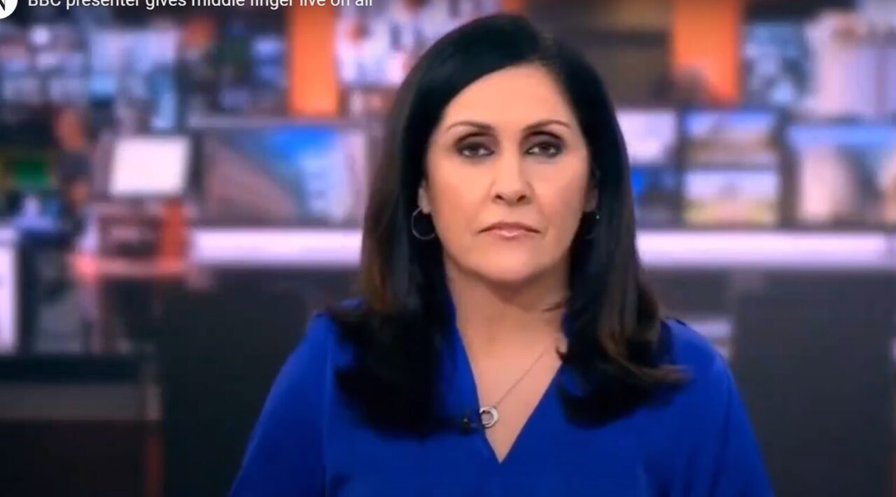 VIDEO | O celebră prezentatoare BBC, gesturi OBSCENE, în direct la TV