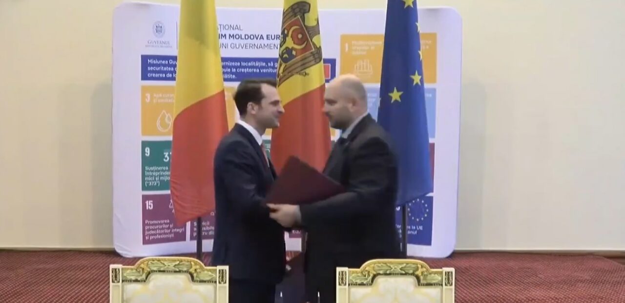 VIDEO | Miniștrii Energiei din România și R. Moldova au semnat un memorandum important pentru interconectarea rețelelor de gaze şi curent electric