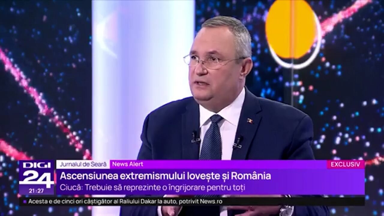 VIDEO | Ciucă exclude orice alianță cu AUR: „Sub nici o formă, partidele extremiste nu constituie o variantă”