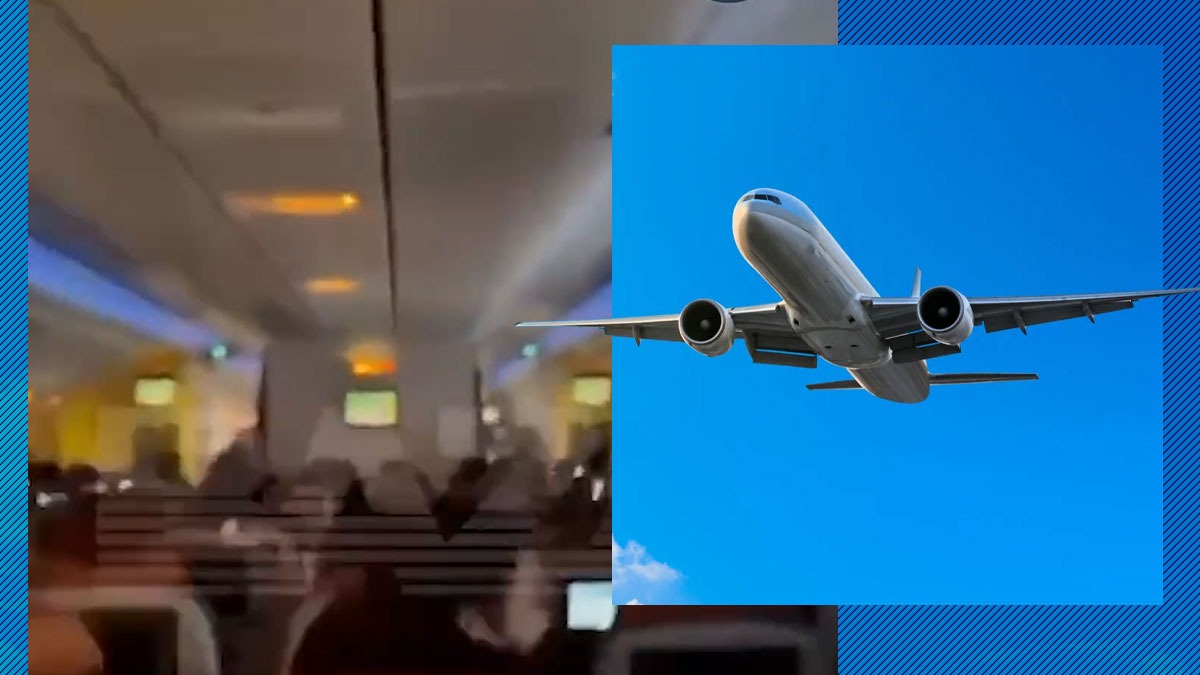 VIDEO | Panică într-un avion care zbura deasupra Rusiei. Pasagerii au tras o sperietură soră cu moartea