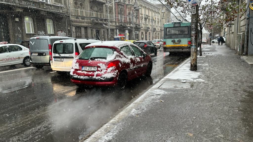 ANM a emis o avertizare de ploi, ninsori și temperaturi negative. Un nou val de aer polar va acoperi România