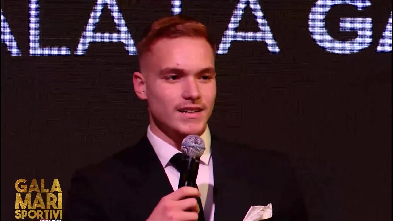 VIDEO. Arian Notrețu, premiat la Gala Mari Sportivi 2023 pentru calificarea la Jocurile Paralimpice de la Paris 2024: „Mă inspir de la Michael Phelps”