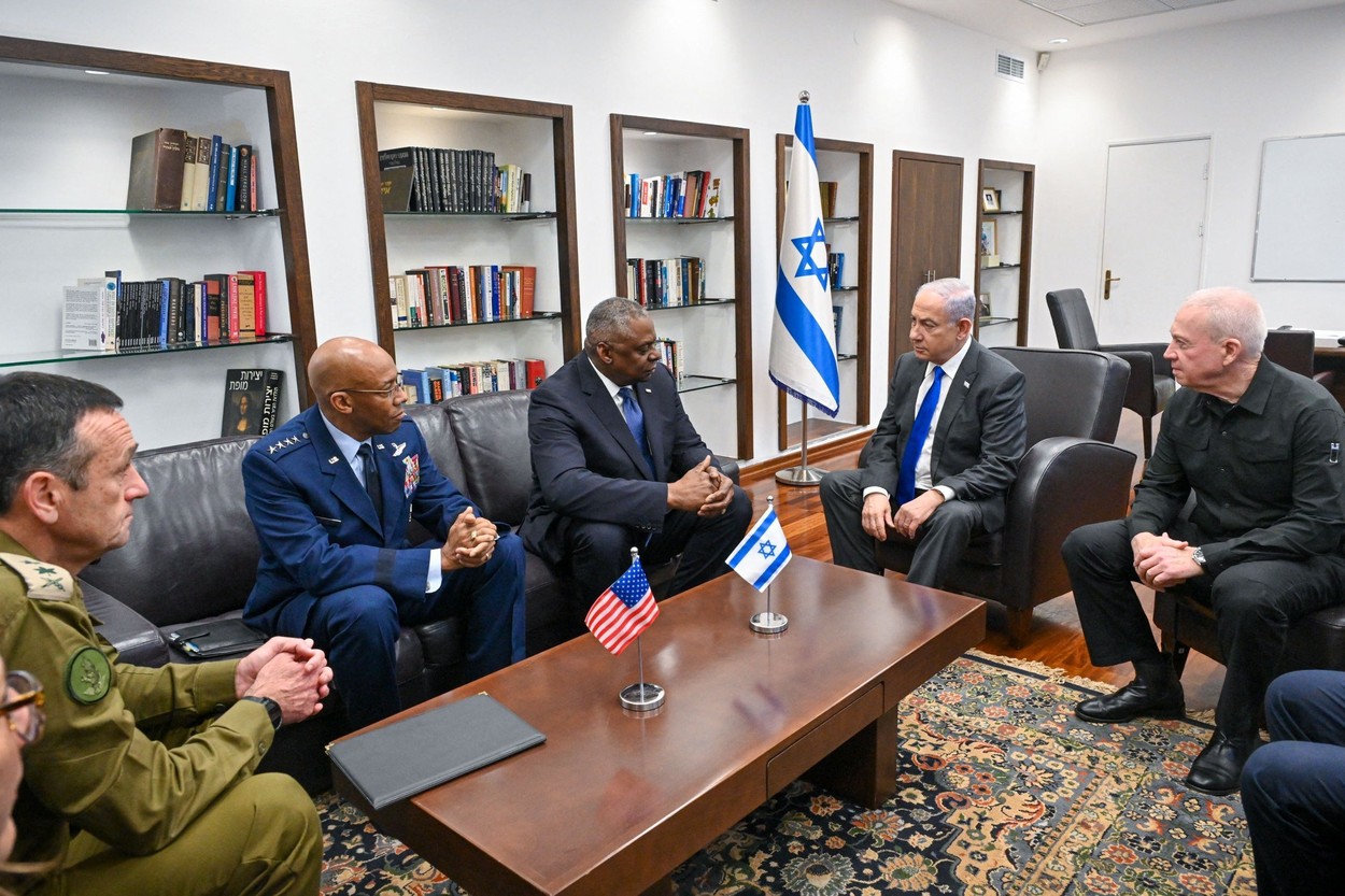 VIDEO Netanyahu afirmă că Israelul luptă contra ”axei terorismului” coordonată de Iran /SUA intensifică operațiunile navale în Marea Roșie