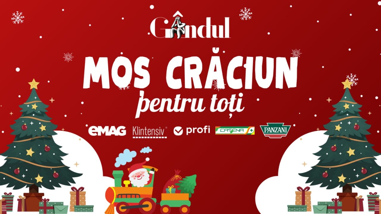 GÂNDUL MEDIA NETWORK lansează Campania Umanitară „Moș Crăciun Pentru Toți”