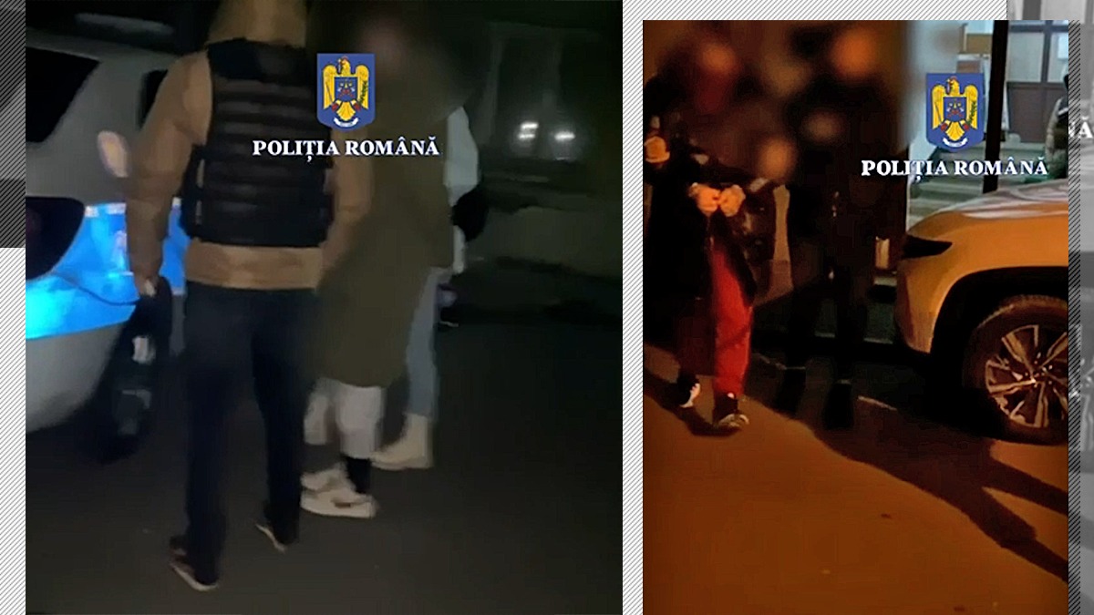 VIDEO | Traficanți de droguri, capturați în București. Un bărbat și o femeie urmăriți internațional, depistați într-o intersecție din Sectorul 3