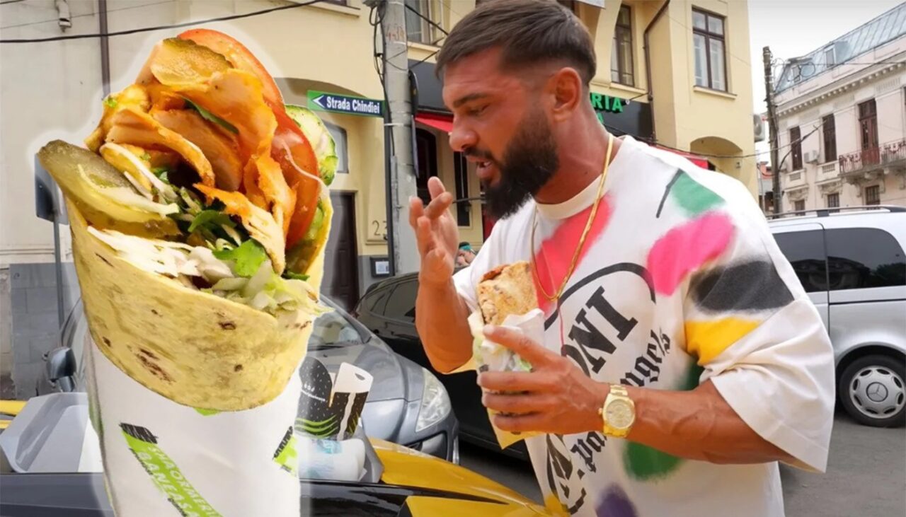 Ce conține, de fapt, celebra shaorma HATZ a lui Dorian Popa, vândută la Shaormeria Băneasa