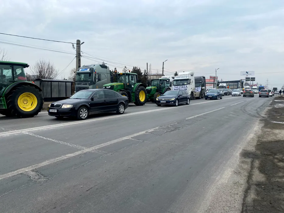 Miting cu 200 de TIR-uri și tractoare în București! Capitala, paralizată 3 zile, între 21 și 23 ianuarie