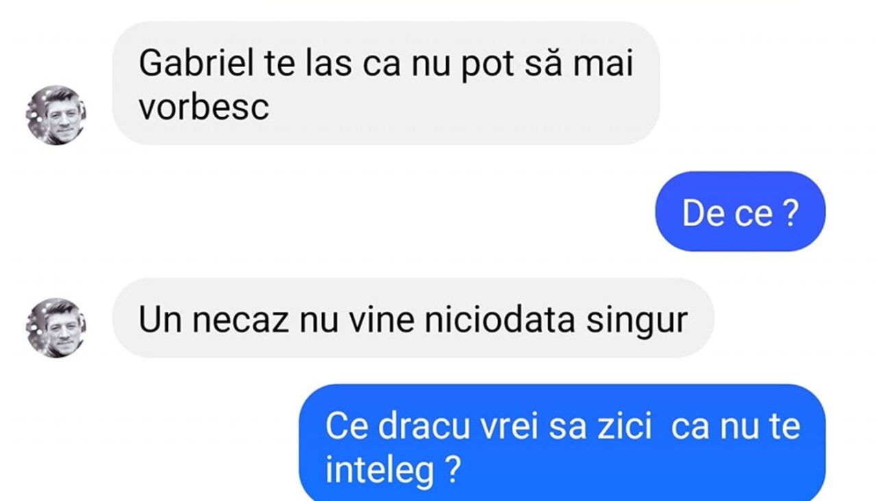 BANCUL ZILEI | „Un necaz nu vine niciodată singur”