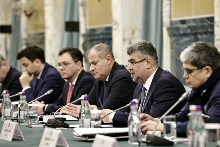 VIDEO | Marcel Ciolacu, întâlnire cu reprezentanții Camerei de Comerț Româno-Franceză: „Îmi doresc un dialog permanent cu mediul de afaceri”