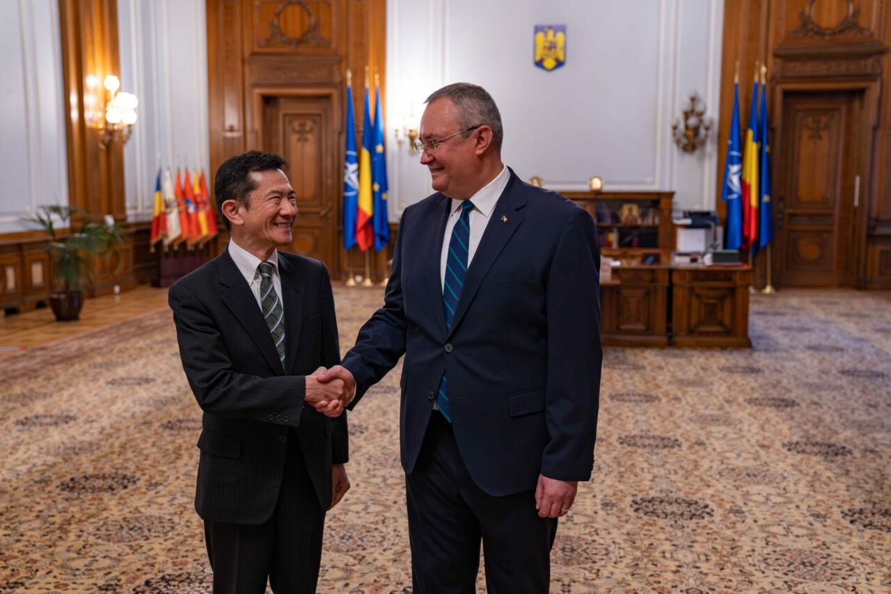 Nicolae Ciucă și-a luat rămas bun de la ambasadorul Japoniei la București: „În ultimul an, legăturile bilaterale s-au intensificat în zona economică”