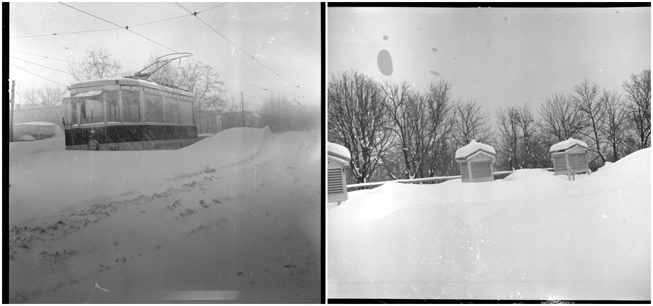 „MARELE VISCOL” din 1954, anul cu cea mai grea iarnă din istorie. Cum au supraviețuit românii ninsorilor abundente/Nămeți de 5 metri! (GALERIE FOTO)