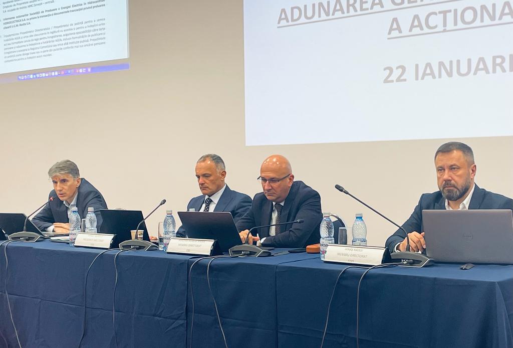 Prima AGA după listarea la bursă: Acționarii HIDROELECTRICA au aprobat cumpărarea Uzinei Constructoare de Mașini Reșița