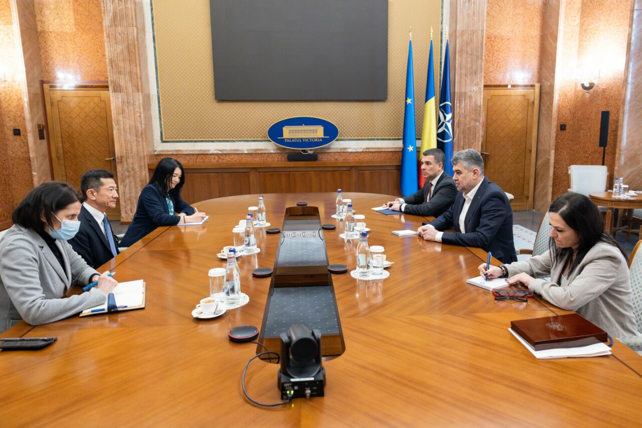 Premierul Marcel Ciolacu și-a luat rămas bun de la Ambasadorul Japoniei la București, Hiroshi Ueda / „Națiunile noastre, cu mentalități similare”