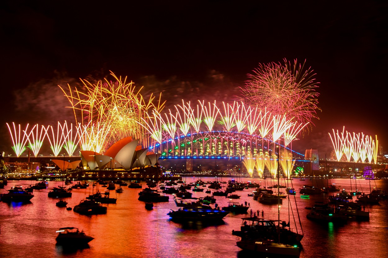 Revelion 2024 în lume. Foc de ARTIFICII spectaculos în Sydney