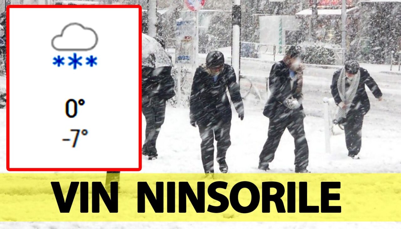Vin ninsorile în ianuarie 2024 în România. Pe ce dată exactă vine iarna în București, cu adevărat, potrivit meteorologilor Accuweather