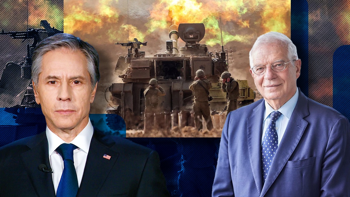 SUA și UE își trimit diplomații în Orientul Mijlociu / Antony Blinken este în Israel, Josep Borrell merge în Liban