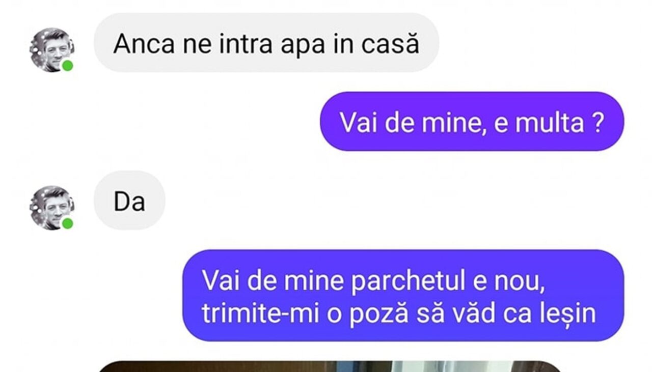 BANCUL ZILEI | Inundație: „Anca, ne intră apă în casă”