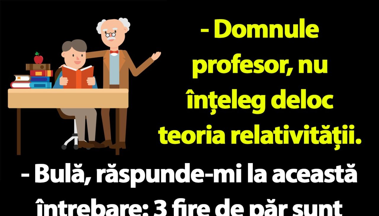 BANC | Bulă și teoria relativității