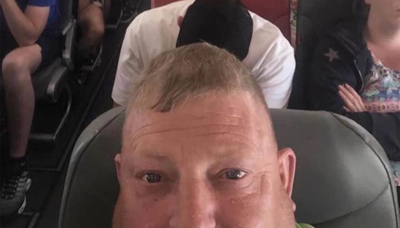 Detaliul surprinzător din această poză, realizată de un turist în avionul care a decolat din IBIZA