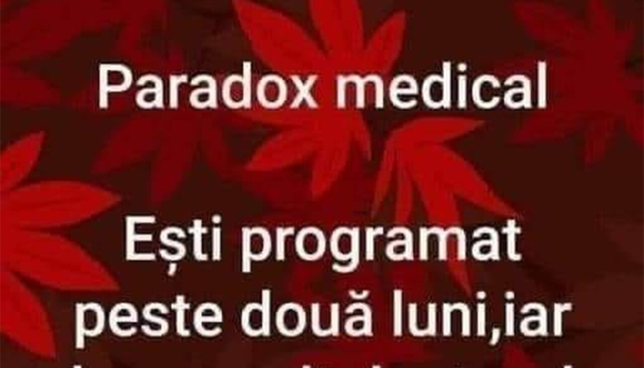 Bancul de miercuri | Paradox medical