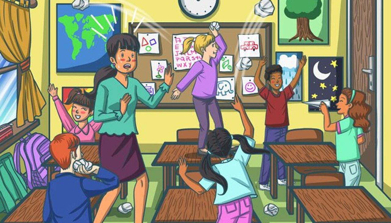 Test de perspicacitate | Găsiți penarul din sala de clasă!