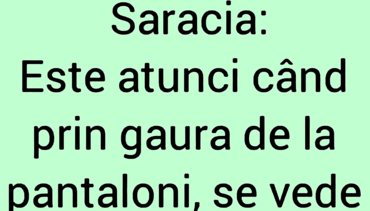 BANCUL ZILEI | Ce este sărăcia, de fapt