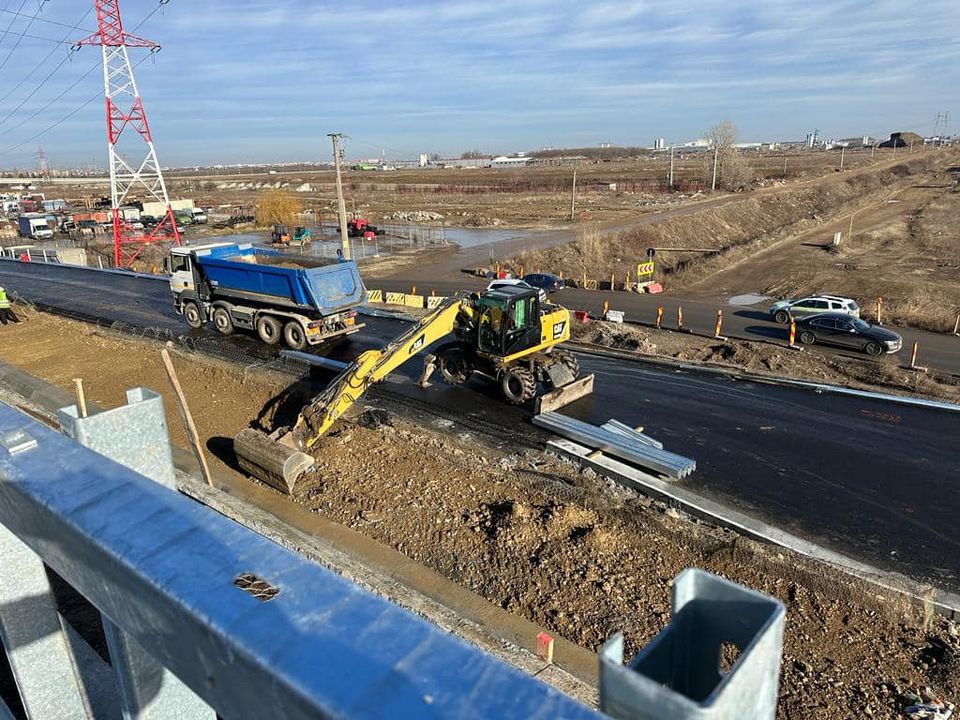 Au fost reluate lucrările pe A0 Sud – București. În ce stadii sunt șantierele