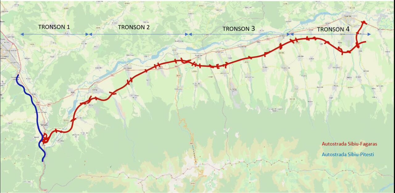 Șeful CNAIR, Cristian Pistol: Pe 26 februarie începe proiectarea pe tronsoanele 1 și 2 ale Autostrăzii Sibiu – Făgăraș