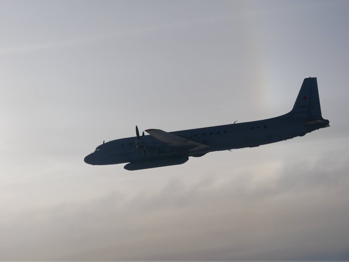 Germania a trimis avioane de vânătoare pentru escortarea unei aeronave militare a RUSIEI, deasupra Mării Baltice