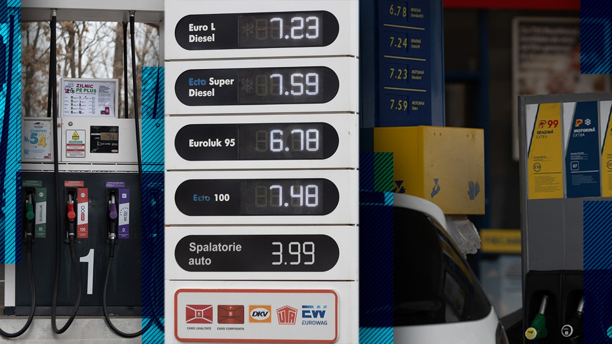 FOTO | Prețurile carburanților au crescut în 2024. Cât vom plăti pentru un plin