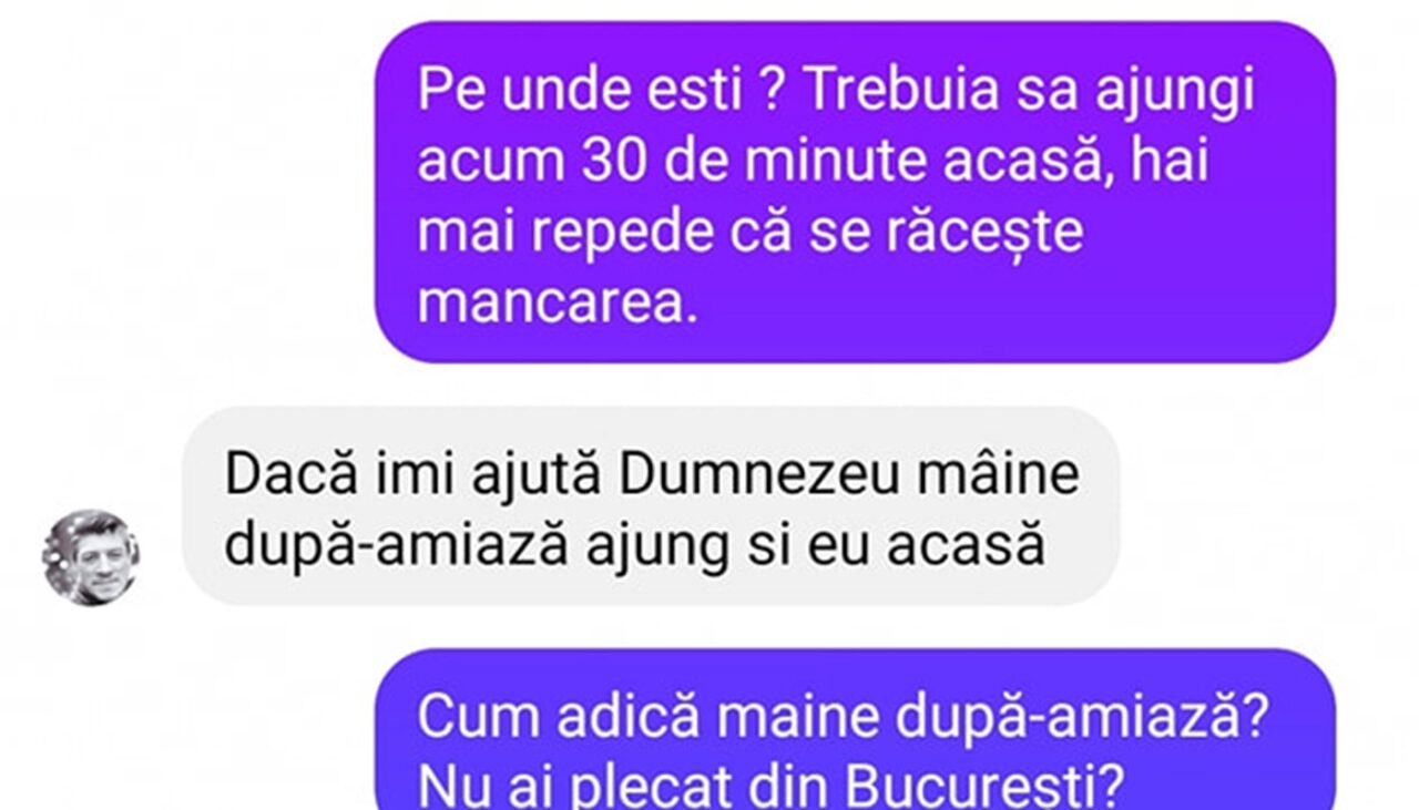 Bancul de sâmbătă | „Hai mai repede, că se răcește mâncarea!”