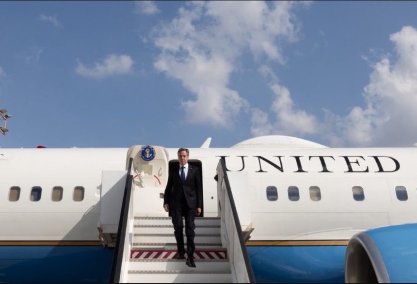 Antony Blinken a făcut pană în Elveția. Avionul secretarului de stat al SUA s-a defectat la Zurich
