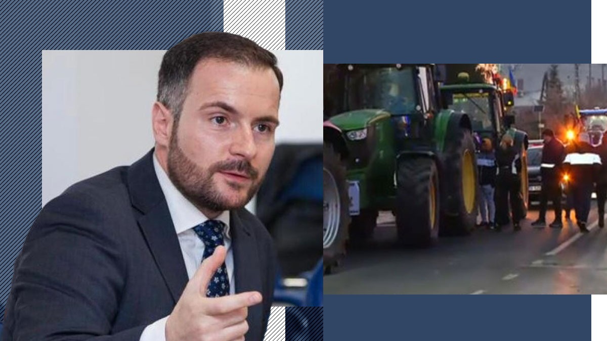 Prefectul Rareș Hopincă a invitat fermierii de la porțile Capitalei la negocieri la sediul instituției. „Tractoriștii” blochează intrările în oraș