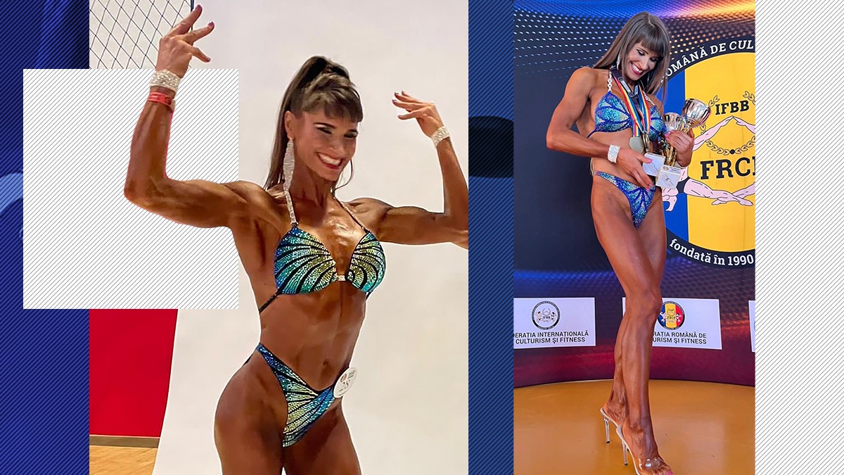 Povestea neștiută a multiplei campioane la fitness Angela Gherman. Ziua tranșează carnea la măcelărie, seara „rupe” sala/„N-am timp să-mi refac viața”