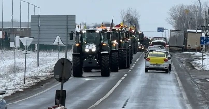 Câteva zeci de utilaje pornesc de la Craiova pentru a se alătura protestarilor din Afumați. Câți participanți sunt așteptați la MITINGUL din Capitală