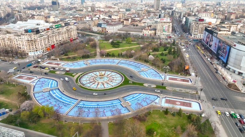 Imaginile dezastrului de sub Piața Unirii. Când începe consolidarea Planșeului și ce presupun lucrările