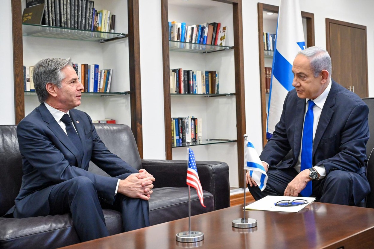 Washingtonul reafirmă susținerea pentru soluția a două state /Netanyahu vrea menținerea controlului asupra Fâșiei Gaza