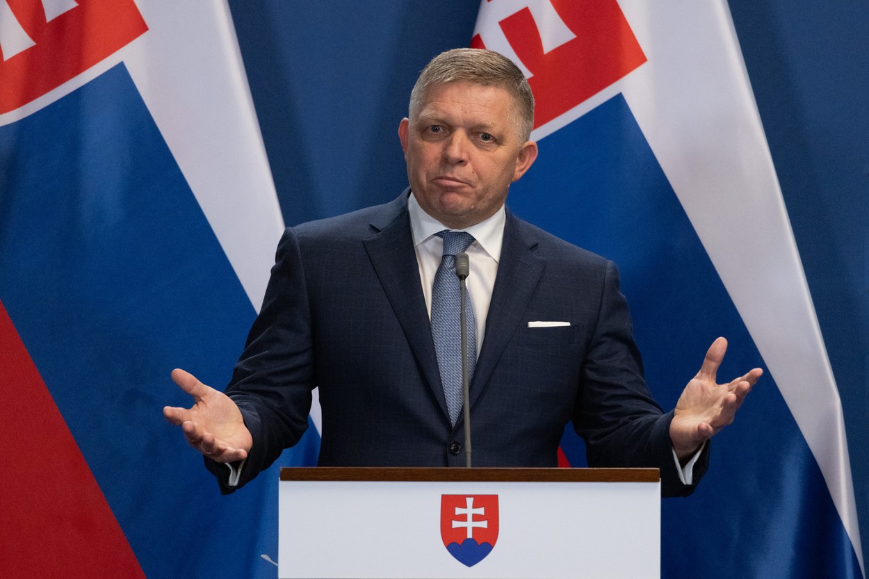 Robert Fico, premierul Slovaciei, declarații halucinante: ”Credeţi în mod serios că există un război la Kiev?”