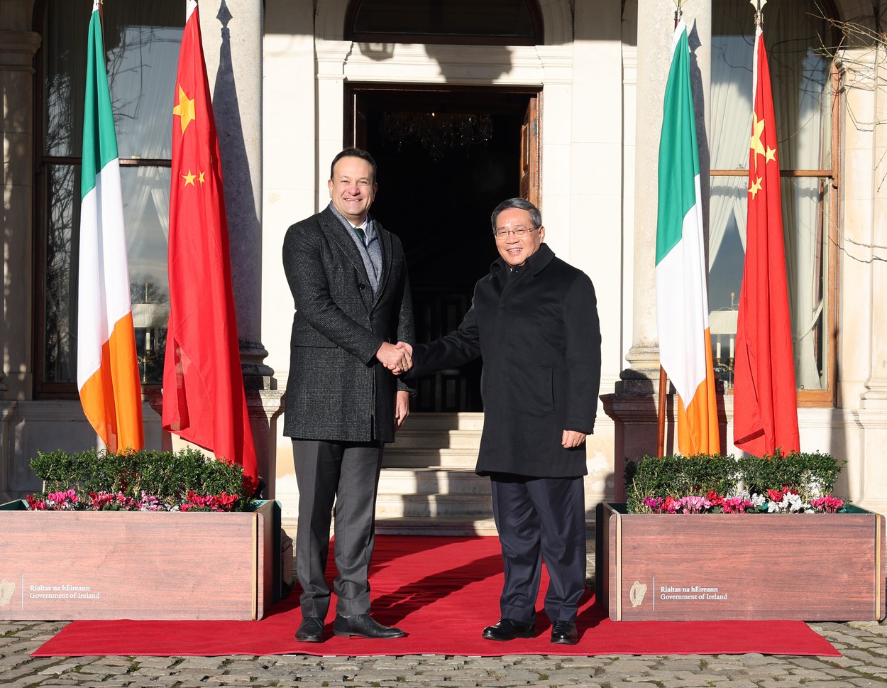 China vrea avansarea relațiilor cu Irlanda /Premierul Li Qiang observă ”potențialul enorm” al tehnologiilor ecologice și digitale