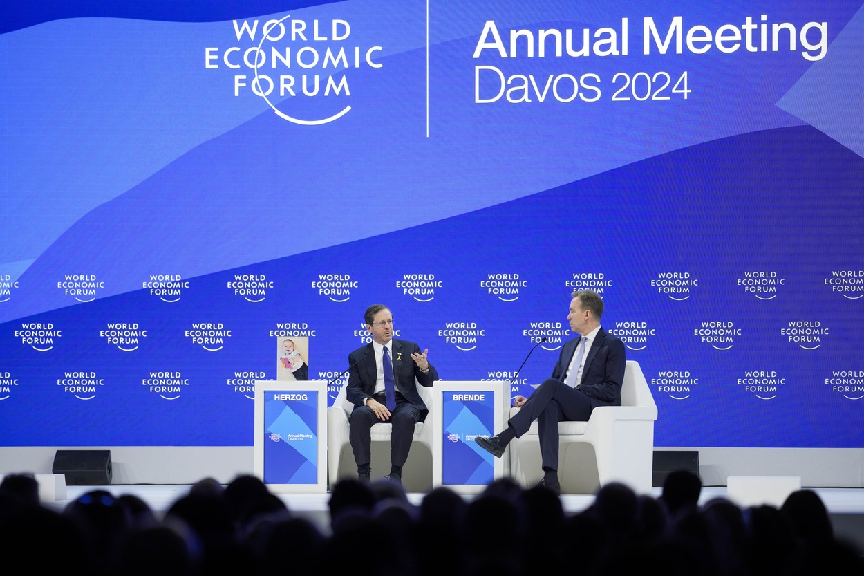VIDEO | Herzog afirmă, la Davos, că Israelul vrea pace, dar trebuie să elimine terorismul /Parlamentul European cere armistițiu imediat în Fâșia Gaza