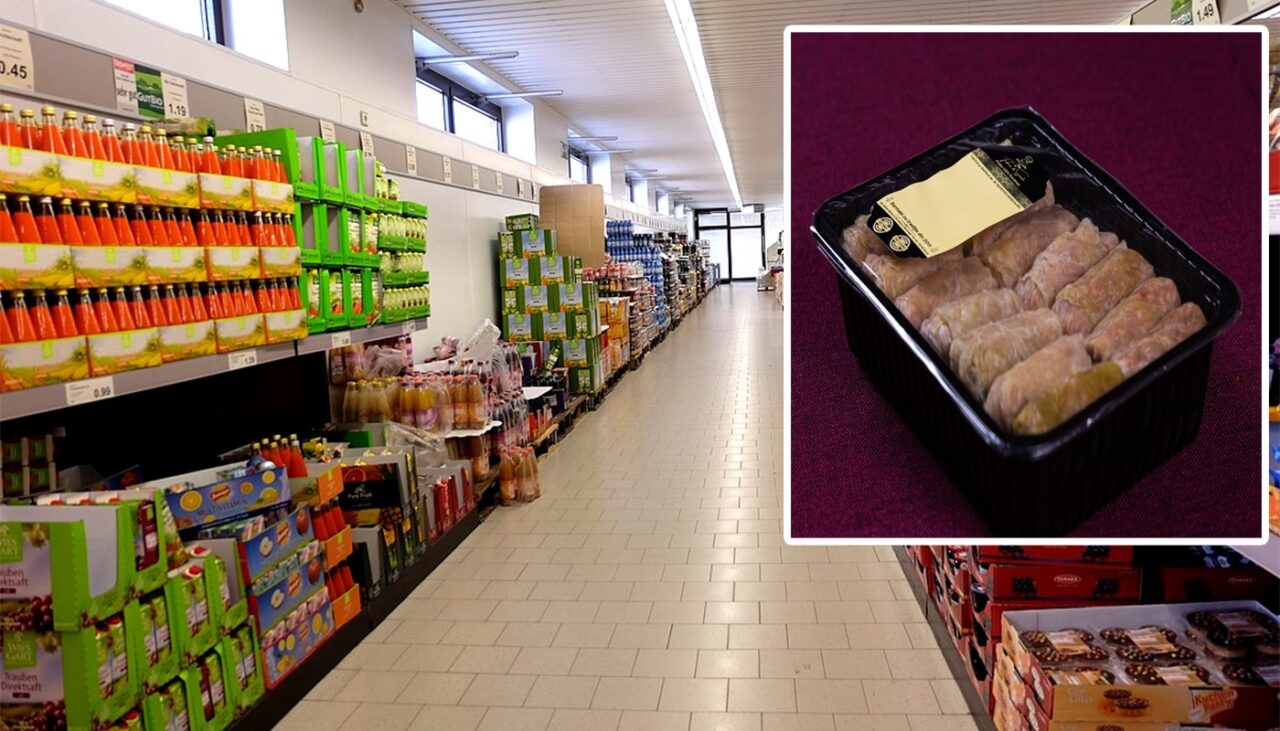 „Sarmale din carne de OM”, de vânzare pe raftul unui celebru supermarket. Adevărul din spatele acestei etichete macabre