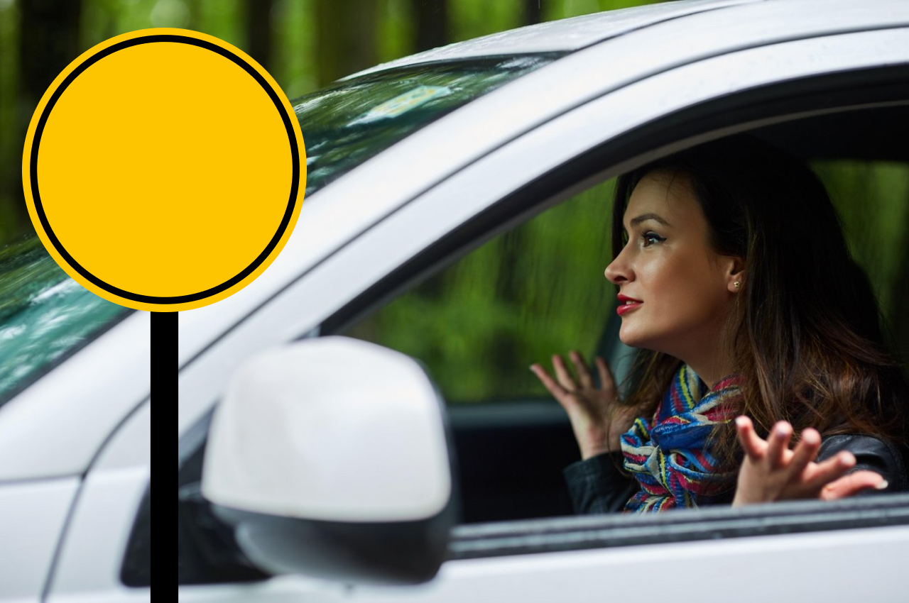 Ce trebuie să faci când vezi acest semn de circulație? Puțini șoferi știu semnificația indicatorului și astfel pun în pericol siguranța în trafic
