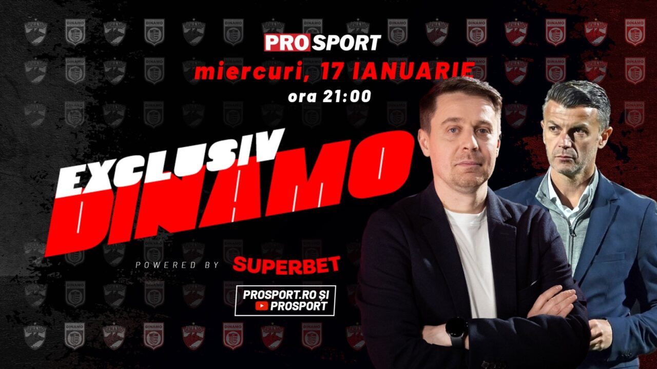 EXCLUSIV DINAMO | Miercuri, de la ora 21:00. Invitat este Ovidiu Burcă. Fostul antrenor al „câinilor” vine în fața suporterilor dinamoviști