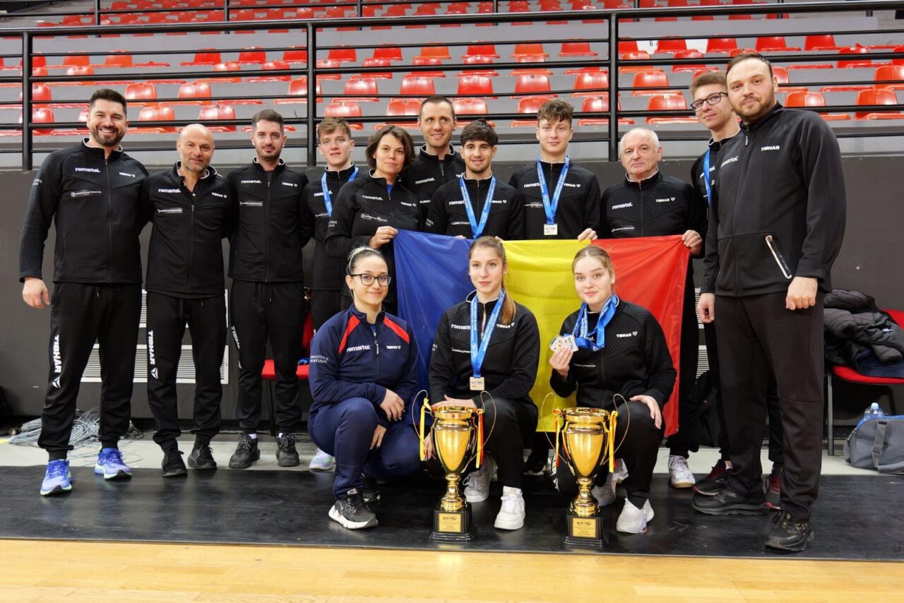 România a dominat la Campionatul European U21 la tenis de masă. Elena Zaharia, trei medalii: aur și două de argint