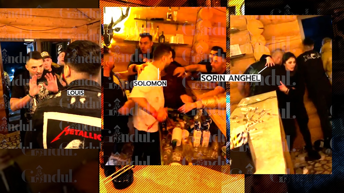 Singurele imagini ale crimei de la Padina. Cum și-au atacat victima fiii vrăjitoarei Sidonia. “Aorde, Solomon!”/”Bă, faceți CRIMĂ!”