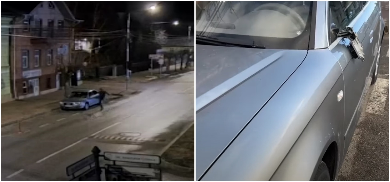 SCANDALOS. Zeci de mașini, vandalizate în centrul Sucevei!