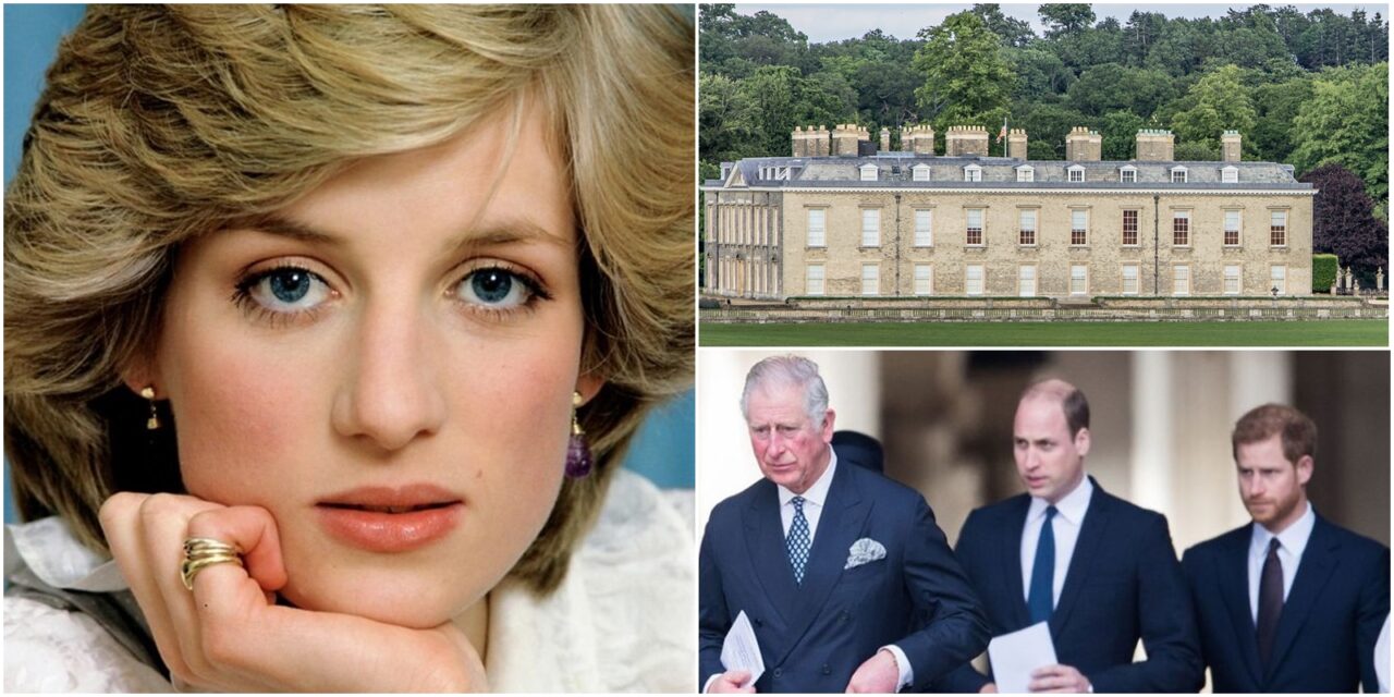 Casa din copilărie a prințesei DIANA, dată unui actor. Cine este moștenitorul care le-a luat fața prinților William și Harry